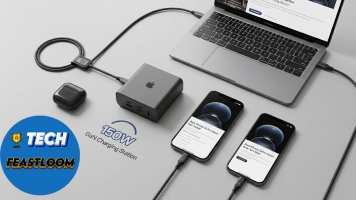 Anker 747 Charger Review 150W GaN Charging Station