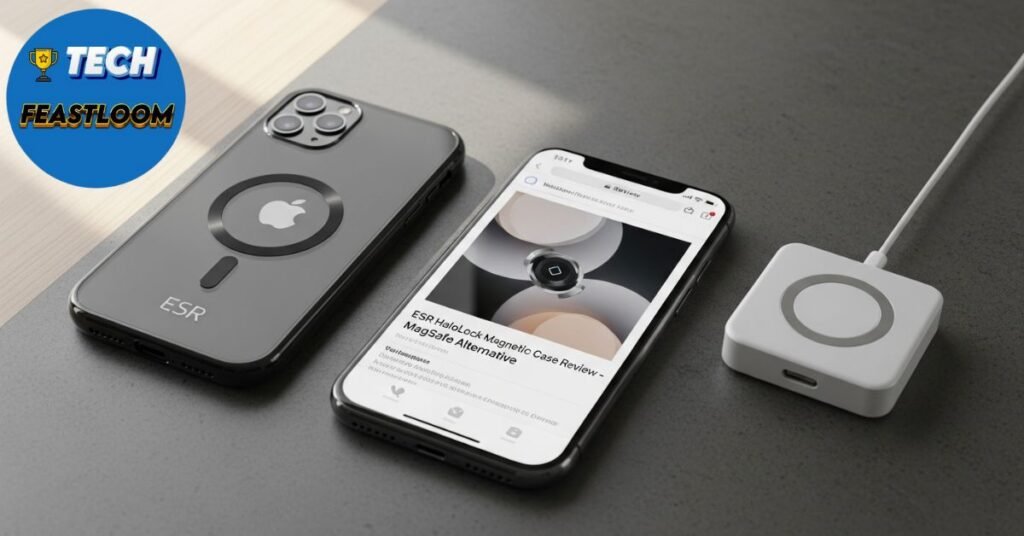 ESR HaloLock Magnetic Case Review MagSafe Alternative