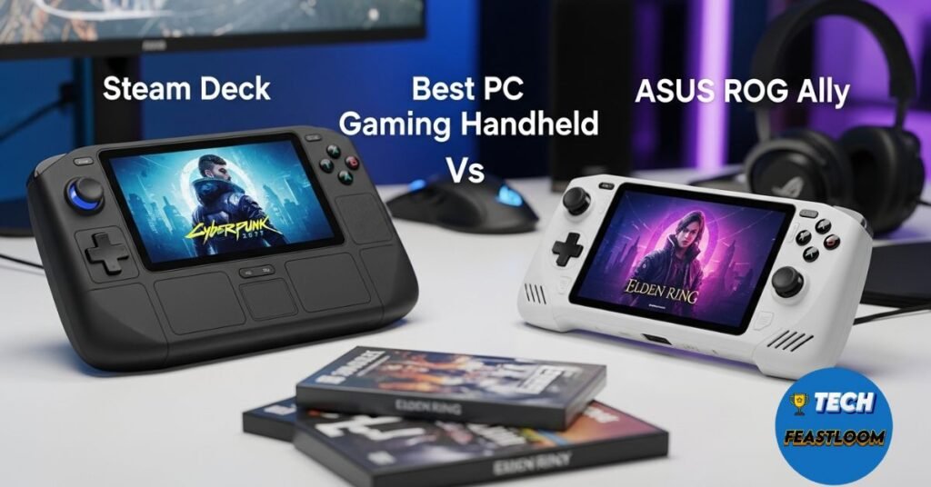 Steam Deck vs ASUS ROG Ally Best PC Gaming Handheld