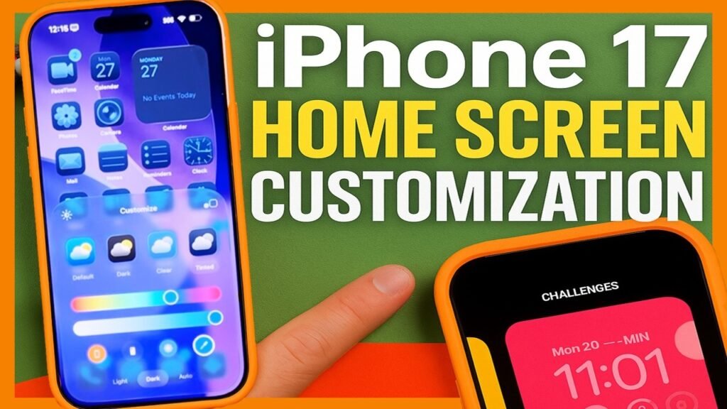 How To Customize iPhone 17 Home Screen (Air, Pro, Pro Max) | iOS 26 Widgets & Icons